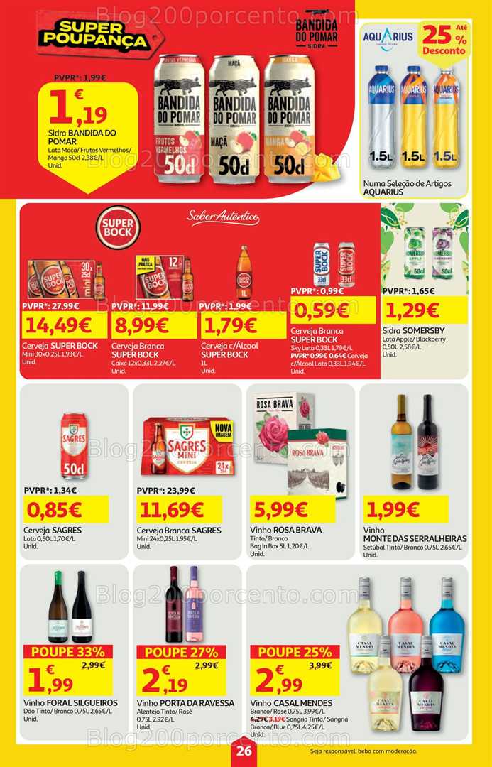 Antevisão Folheto AUCHAN Super Poupança Promoções de 30 outubro a 5 novembro