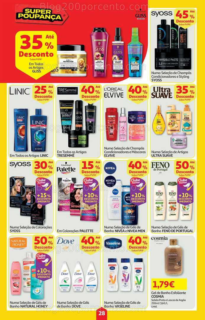 Antevisão Folheto AUCHAN Super Poupança Promoções de 30 outubro a 5 novembro