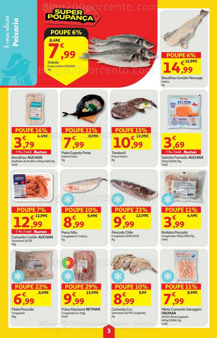 Antevisão Folheto AUCHAN Super Poupança Promoções de 30 outubro a 5 novembro