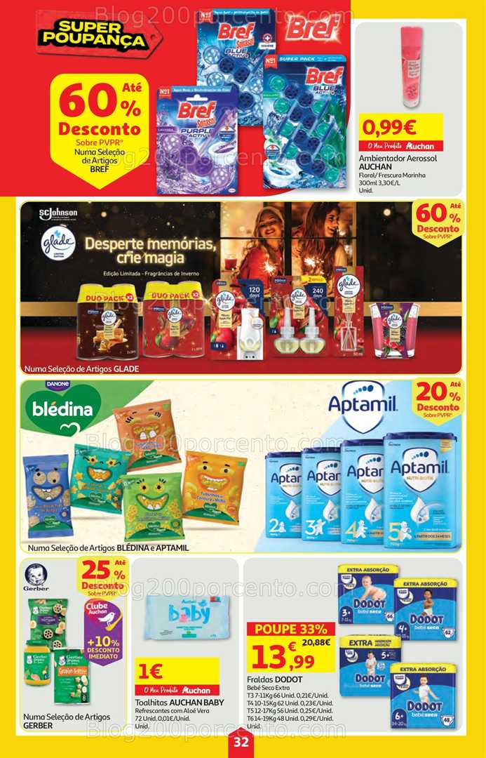 Antevisão Folheto AUCHAN Super Poupança Promoções de 30 outubro a 5 novembro