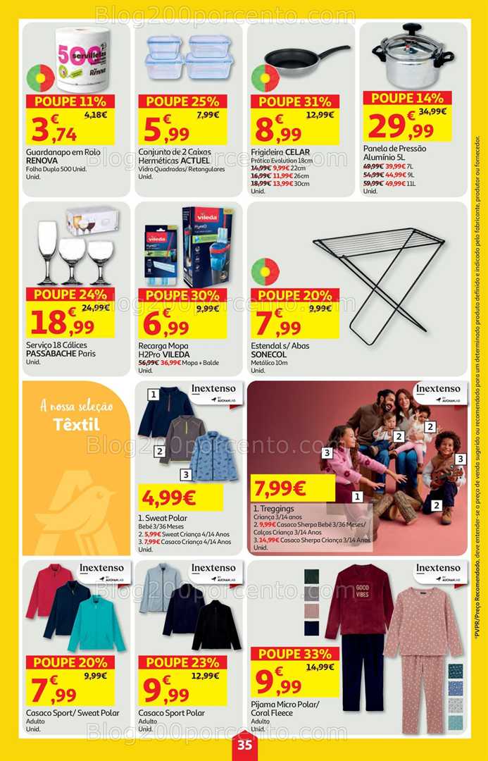 Antevisão Folheto AUCHAN Super Poupança Promoções de 30 outubro a 5 novembro