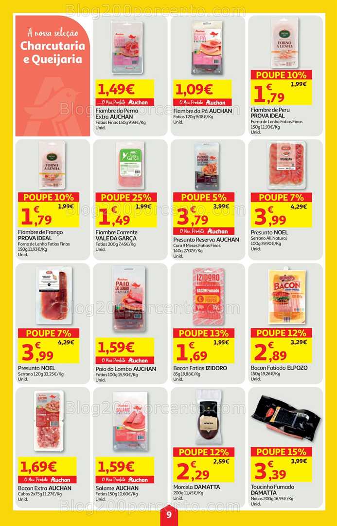 Antevisão Folheto AUCHAN Super Poupança Promoções de 30 outubro a 5 novembro