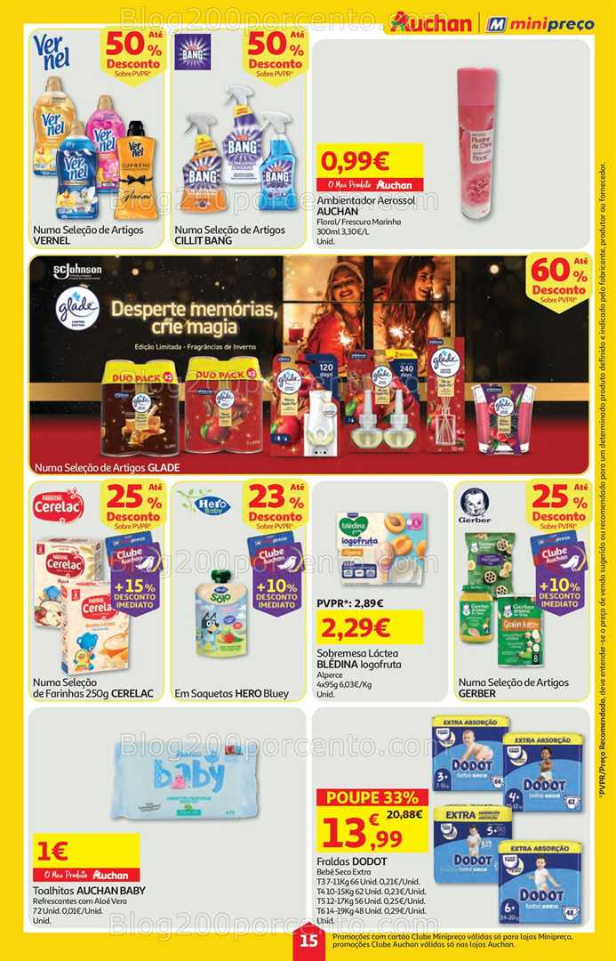Antevisão Folheto AUCHAN - MINIPREÇO Promoções de 30 outubro a 5 novembro