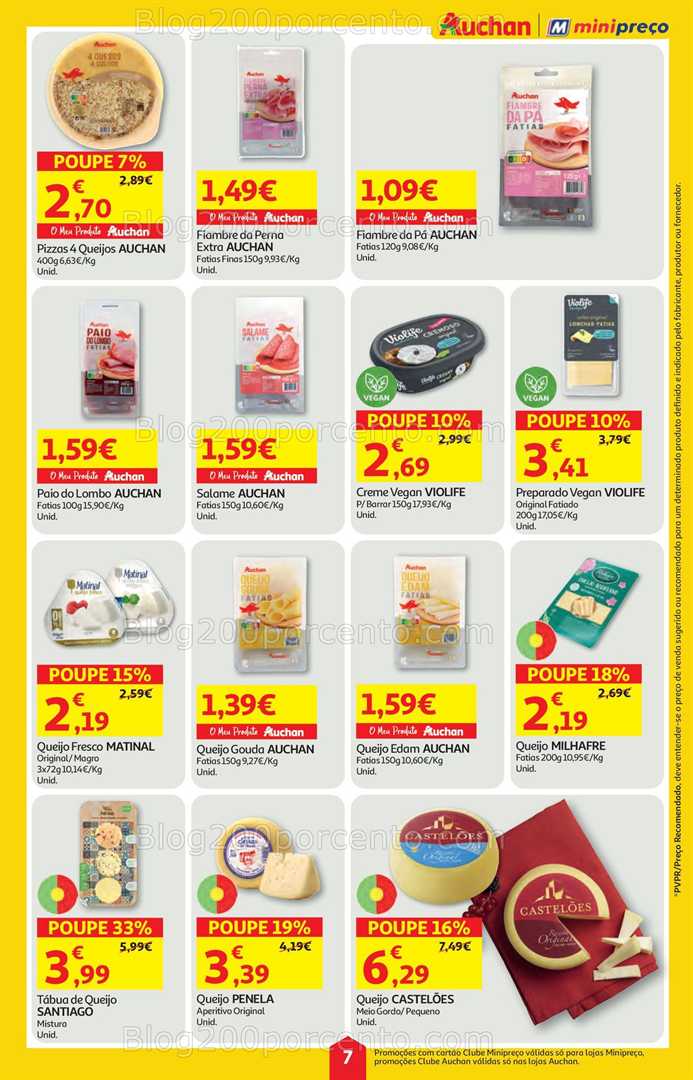 Antevisão Folheto AUCHAN - MINIPREÇO Promoções de 30 outubro a 5 novembro