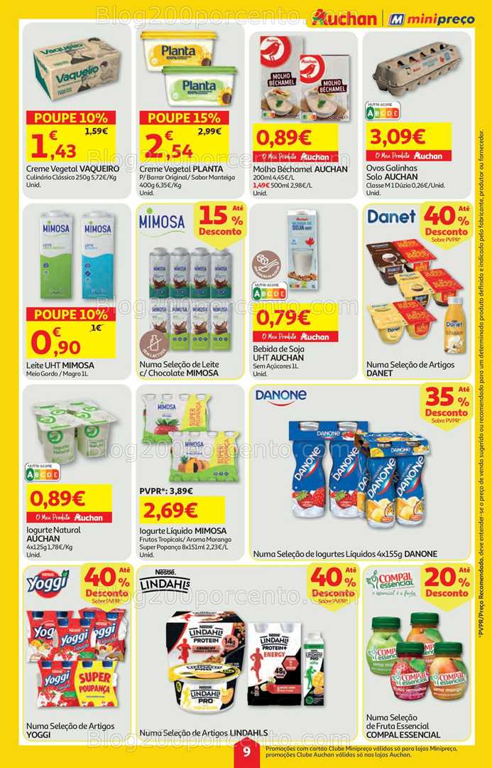 Antevisão Folheto AUCHAN - MINIPREÇO Promoções de 30 outubro a 5 novembro
