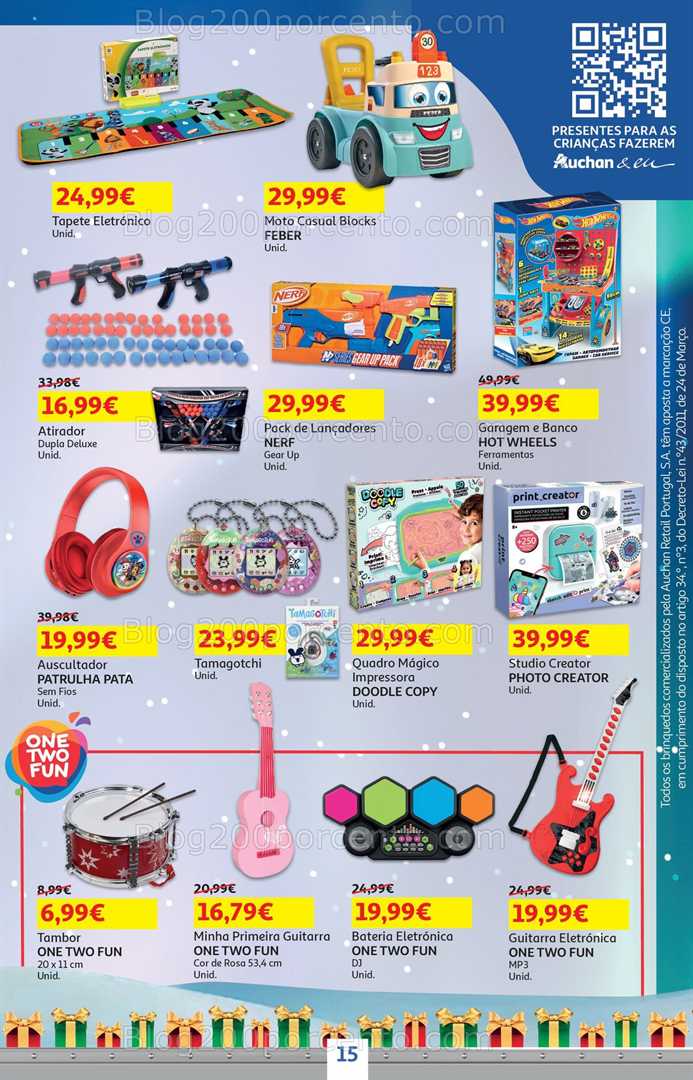 Antevisão Folheto AUCHAN Promoções de 1 a 17 novembro