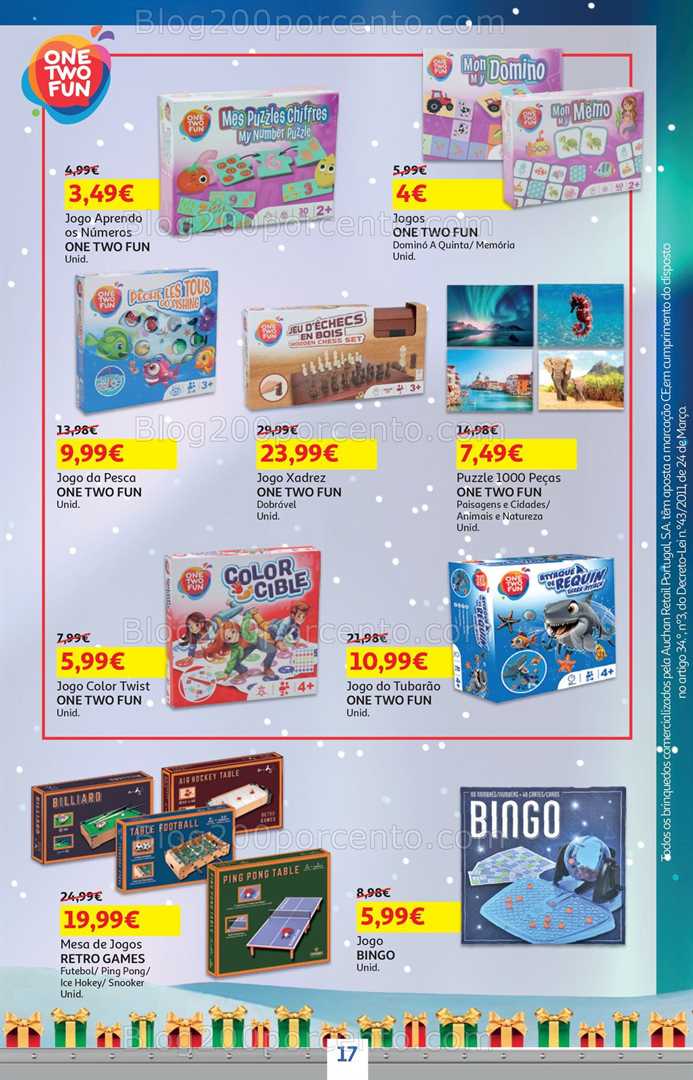 Antevisão Folheto AUCHAN Promoções de 1 a 17 novembro