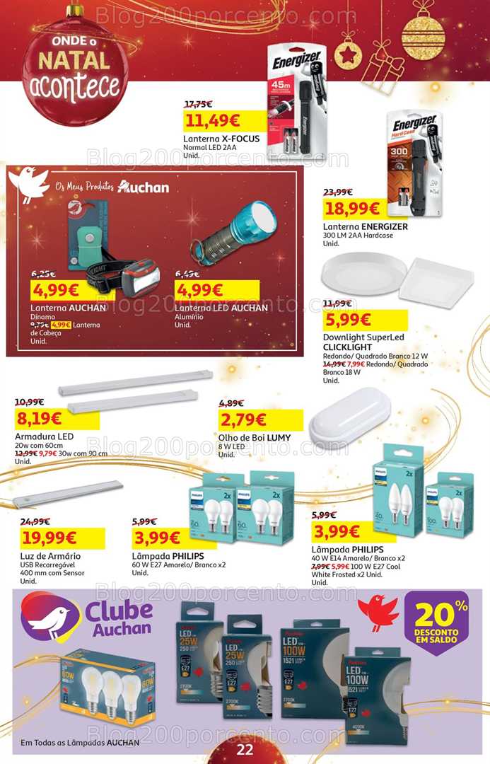 Antevisão Folheto AUCHAN Promoções de 1 a 17 novembro