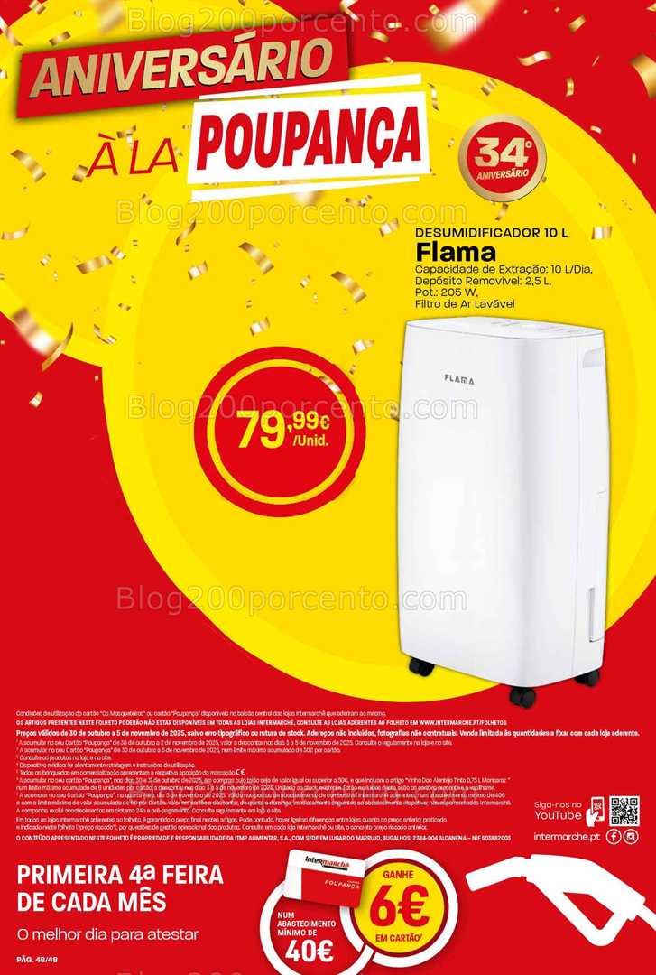 Antevisão Folheto INTERMARCHÉ Bazar Promoções de 30 outubro a 5 novembro