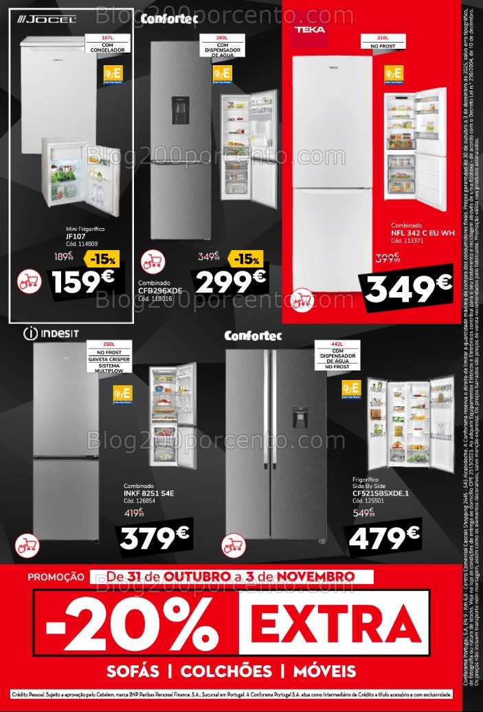 Antevisão Folheto CONFORAMA Black Friday Total Promoções - 30 outubro a 3 novembro