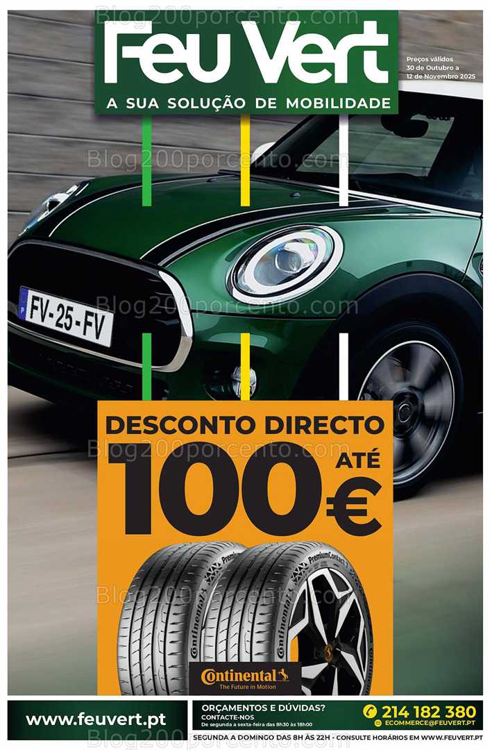 Antevisão Folheto FEU VERT Promoções de 30 outubro a 12 novembro