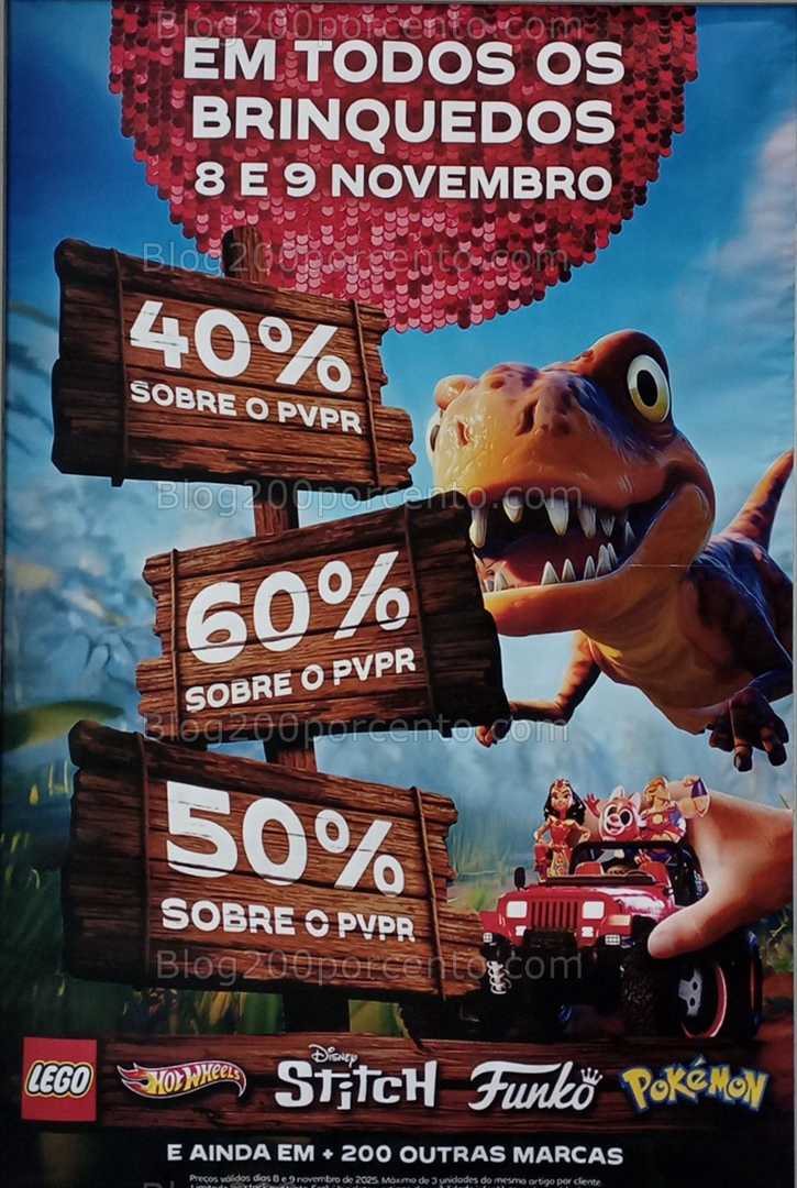 ALERTA - Fim de Semana dos Brinquedos CONTINENTE - 8 e 9 novembro!
