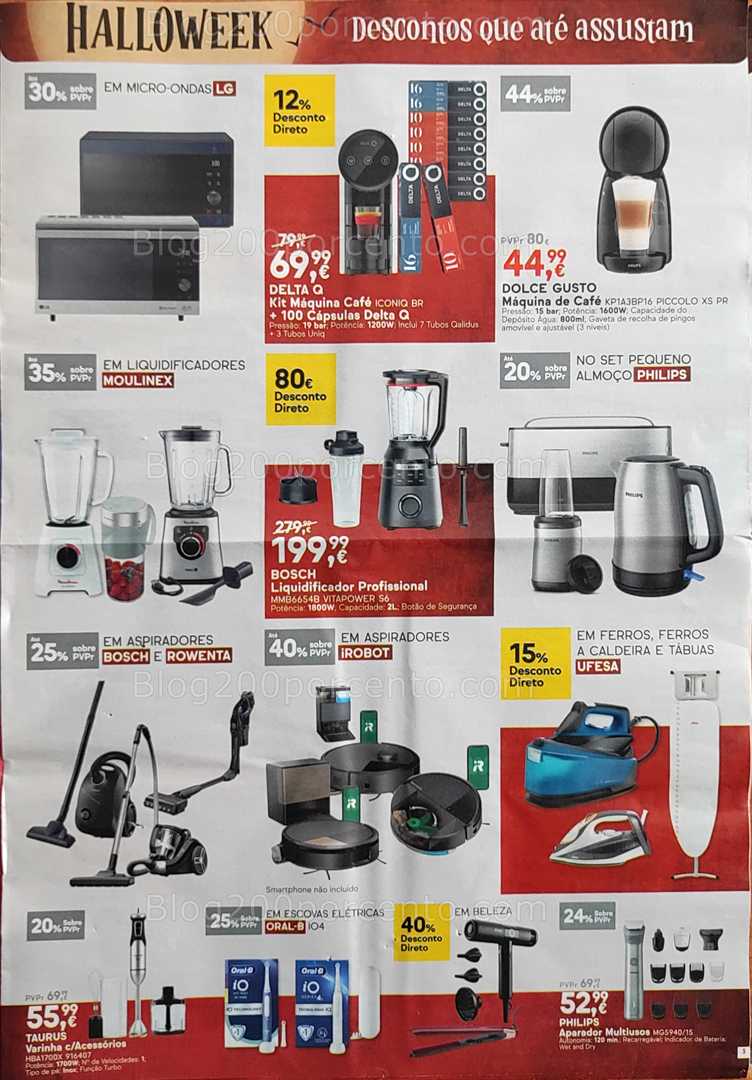 Antevisão Folheto WORTEN Halloweek Promoções de 28 outubro a 3 novembro