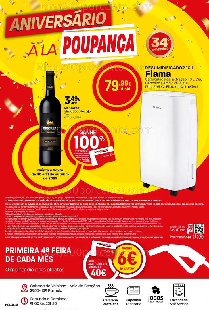 Antevisão Folheto INTERMARCHÉ Palmela Promoções de 30 outubro a 5 novembro