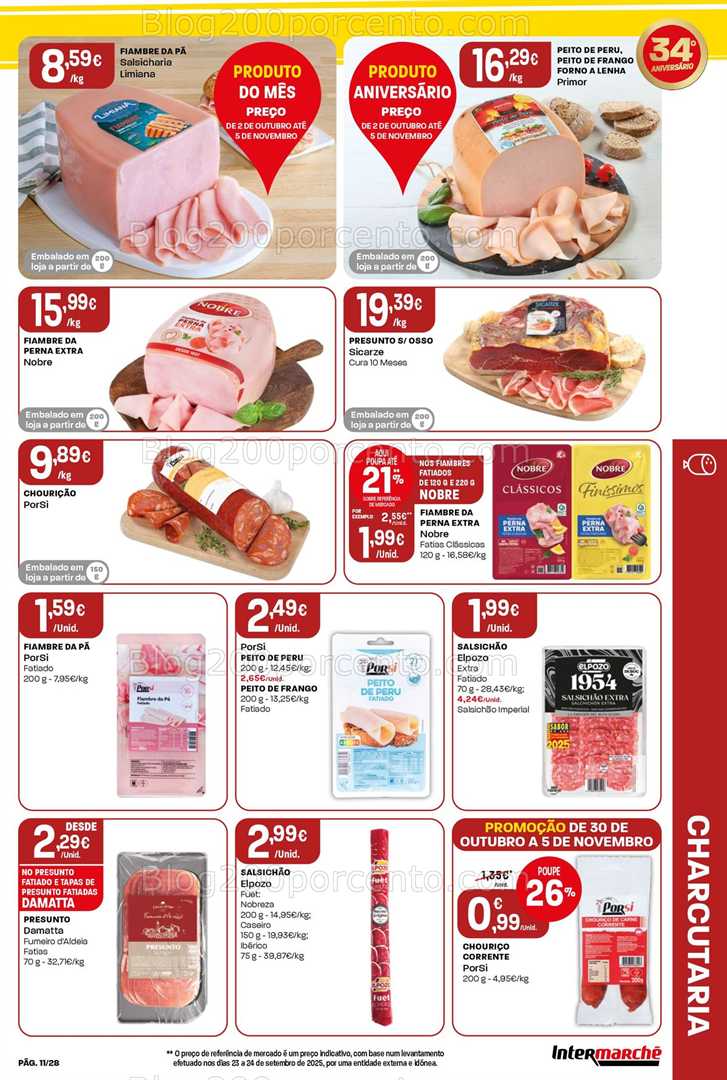 Antevisão Folheto INTERMARCHÉ Contact Promoções de 30 outubro a 5 novembro