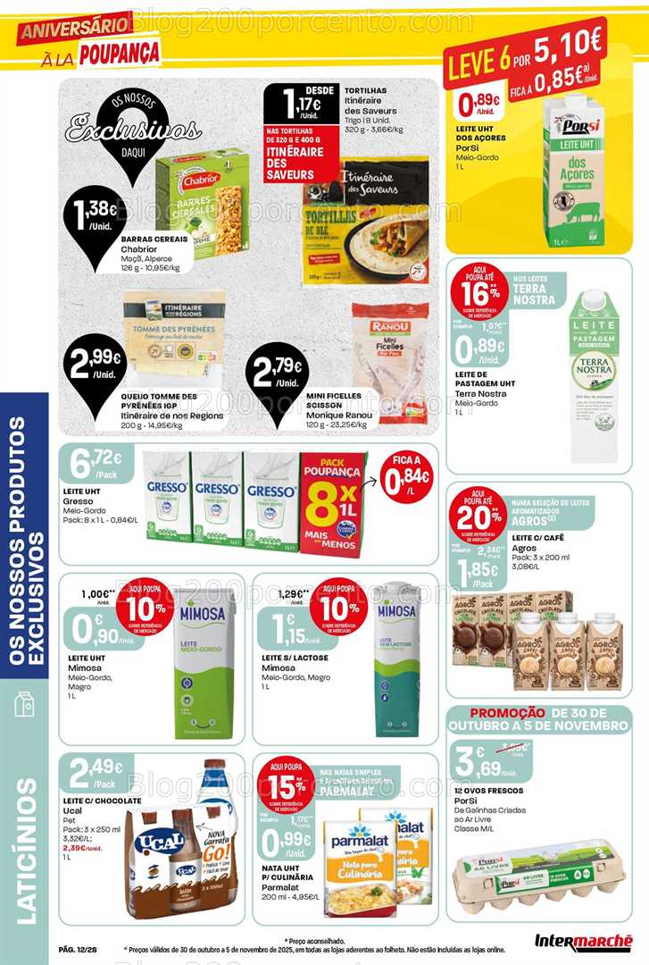Antevisão Folheto INTERMARCHÉ Contact Promoções de 30 outubro a 5 novembro