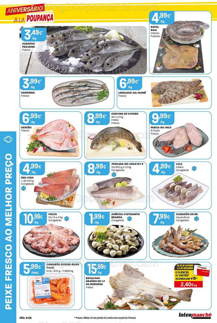Antevisão Folheto INTERMARCHÉ Contact Promoções de 30 outubro a 5 novembro