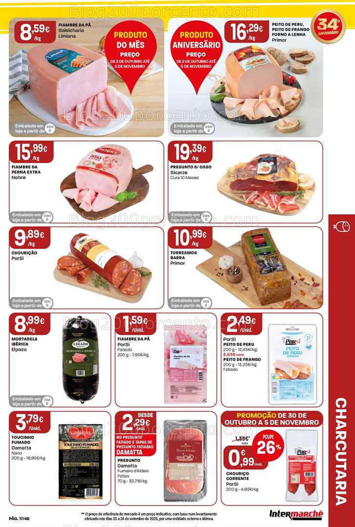 Antevisão Folheto INTERMARCHÉ Super Promoções de 30 outubro a 5 novembro