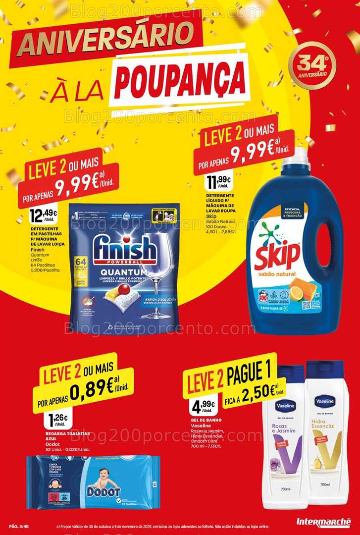 Antevisão Folheto INTERMARCHÉ Super Promoções de 30 outubro a 5 novembro