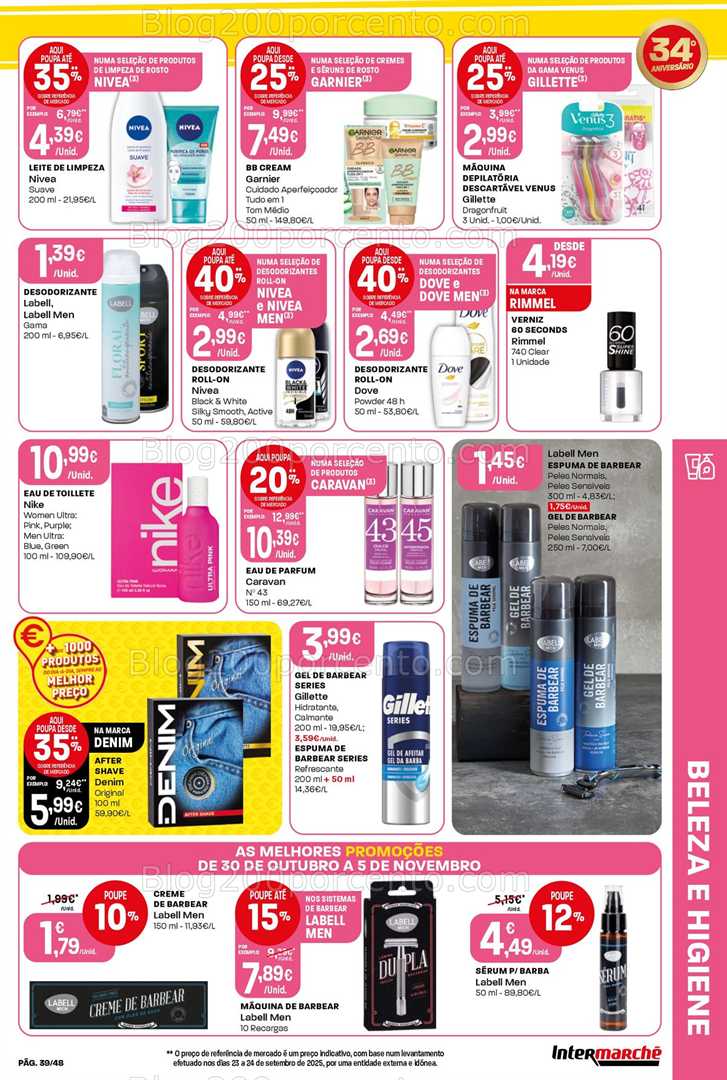 Antevisão Folheto INTERMARCHÉ Super Promoções de 30 outubro a 5 novembro