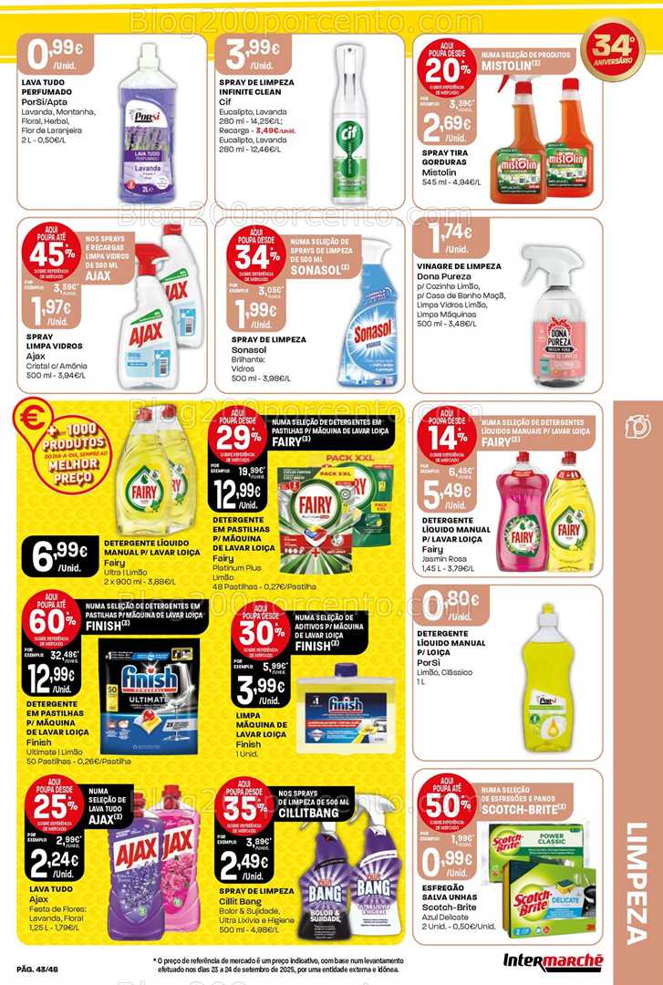 Antevisão Folheto INTERMARCHÉ Super Promoções de 30 outubro a 5 novembro