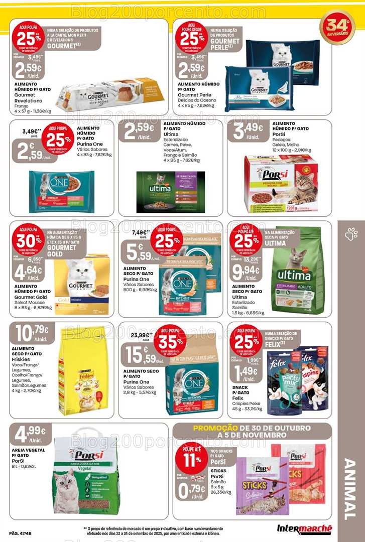 Antevisão Folheto INTERMARCHÉ Super Promoções de 30 outubro a 5 novembro