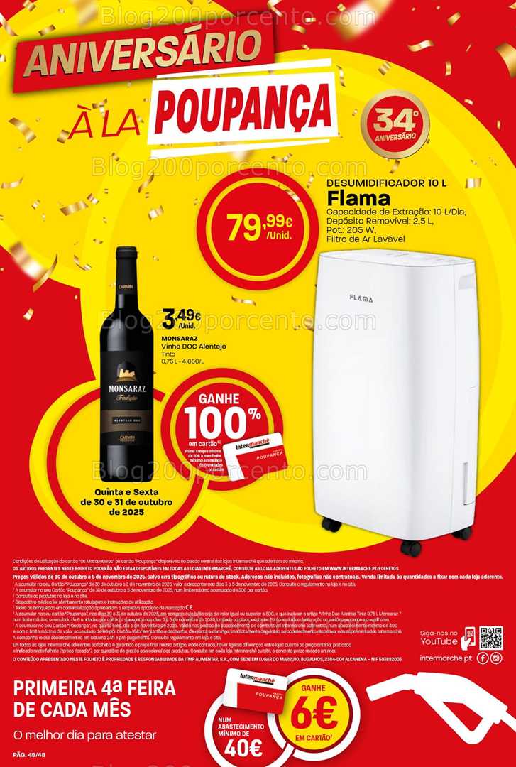 Antevisão Folheto INTERMARCHÉ Super Promoções de 30 outubro a 5 novembro