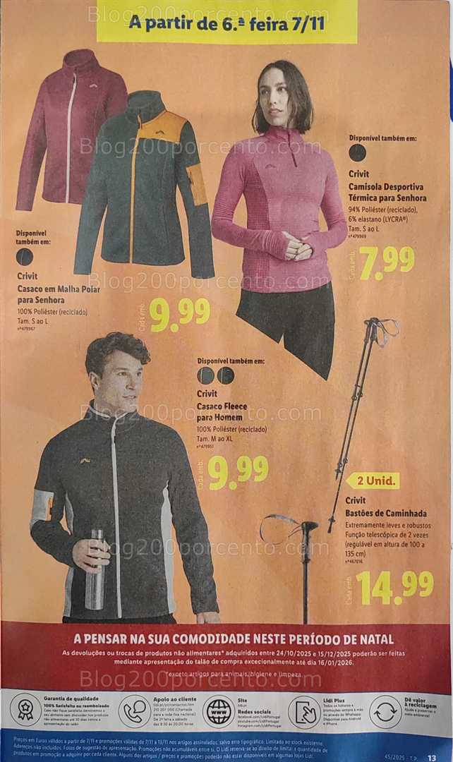 Antevisão Folheto LIDL Bazar Promoções de 3 a 13 novembro