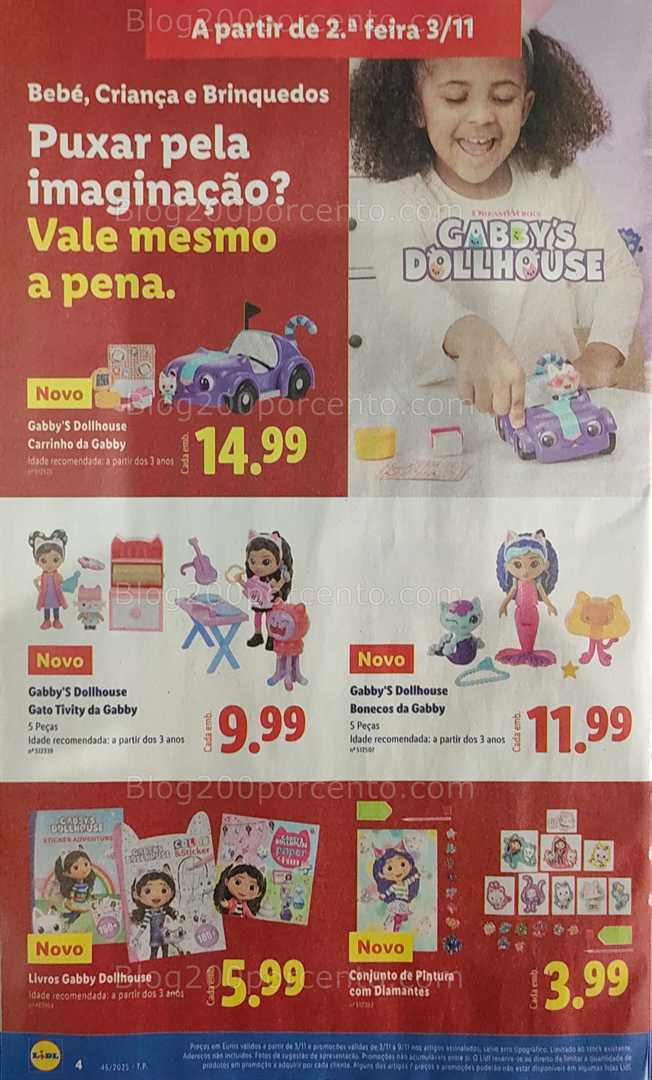 Antevisão Folheto LIDL Bazar Promoções de 3 a 13 novembro
