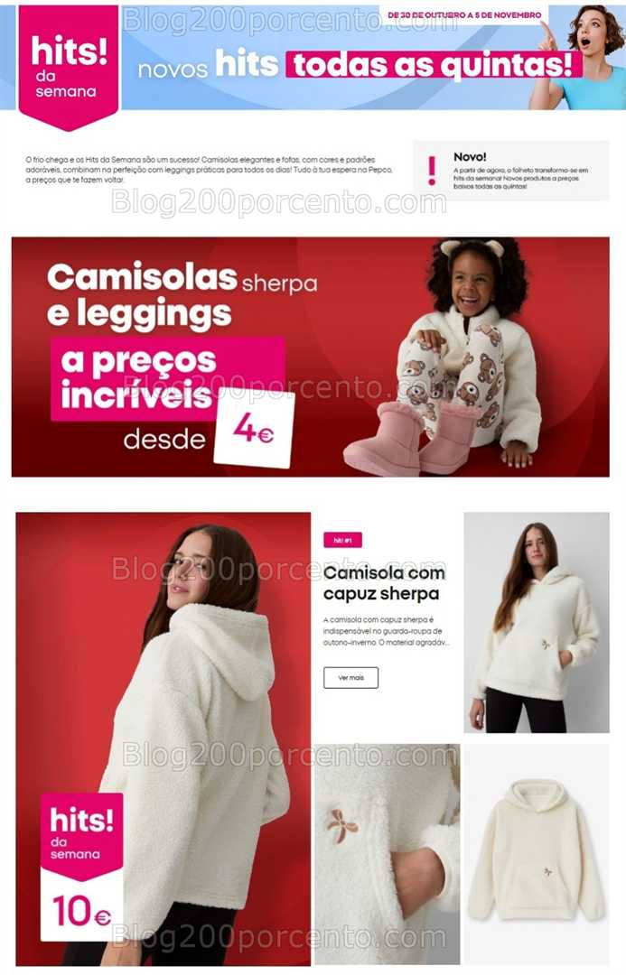 Antevisão Folheto PEPCO Promoções de 30 outubro a 5 novembro