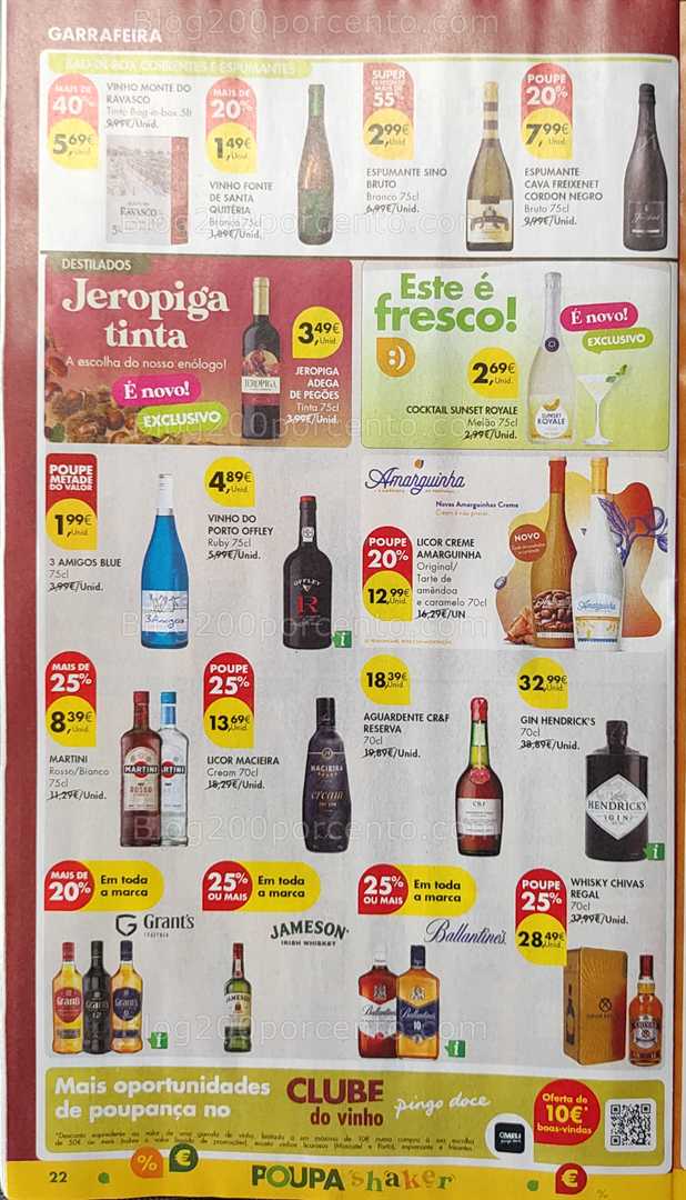 Antevisão Folheto PINGO DOCE Promoções de 4 a 10 novembro