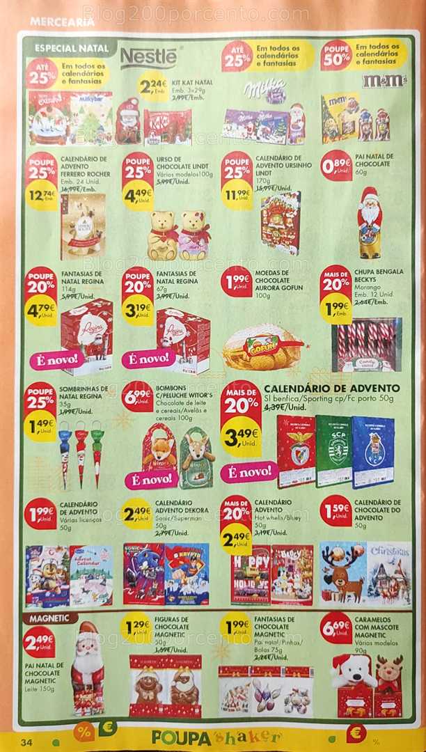 Antevisão Folheto PINGO DOCE Promoções de 4 a 10 novembro