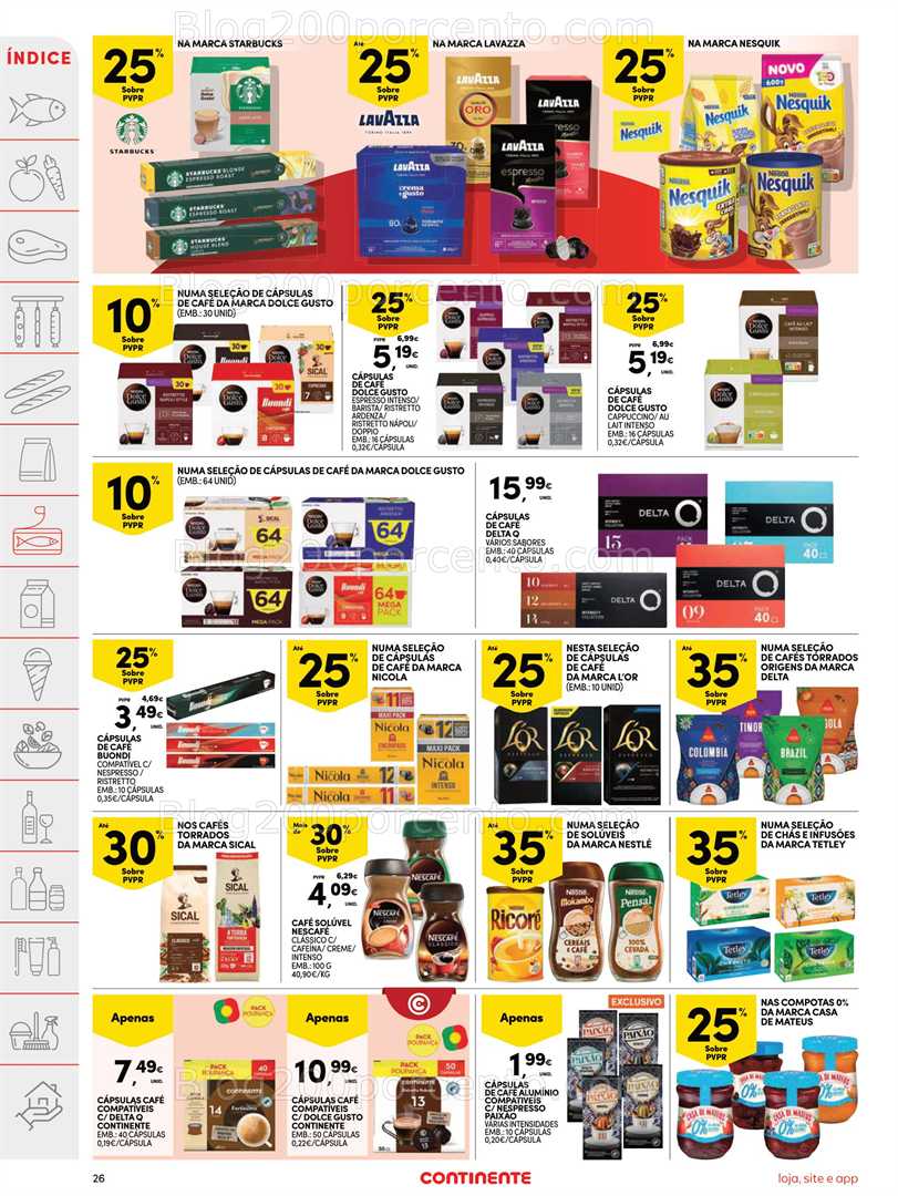 Antevisão Folheto CONTINENTE Promoções de 28 outubro a 3 novembro - Edição Digital