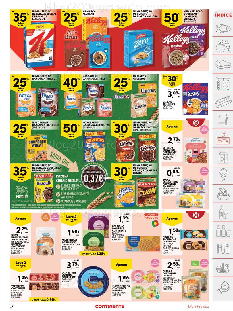 Antevisão Folheto CONTINENTE Promoções de 28 outubro a 3 novembro - Edição Digital