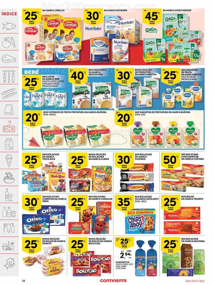 Antevisão Folheto CONTINENTE Promoções de 28 outubro a 3 novembro - Edição Digital