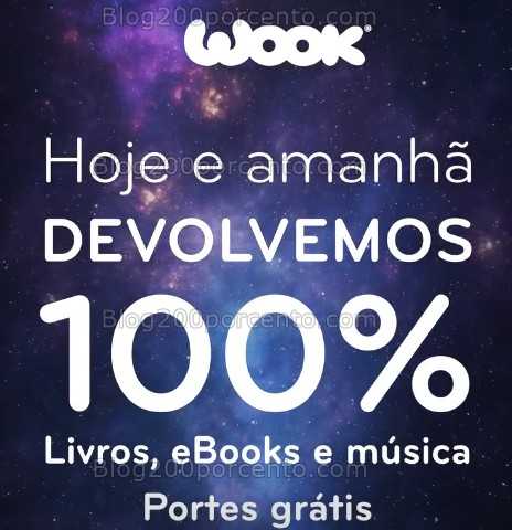 ALERTA - 100% de desconto WOOK só dias 5 e 6 novembro