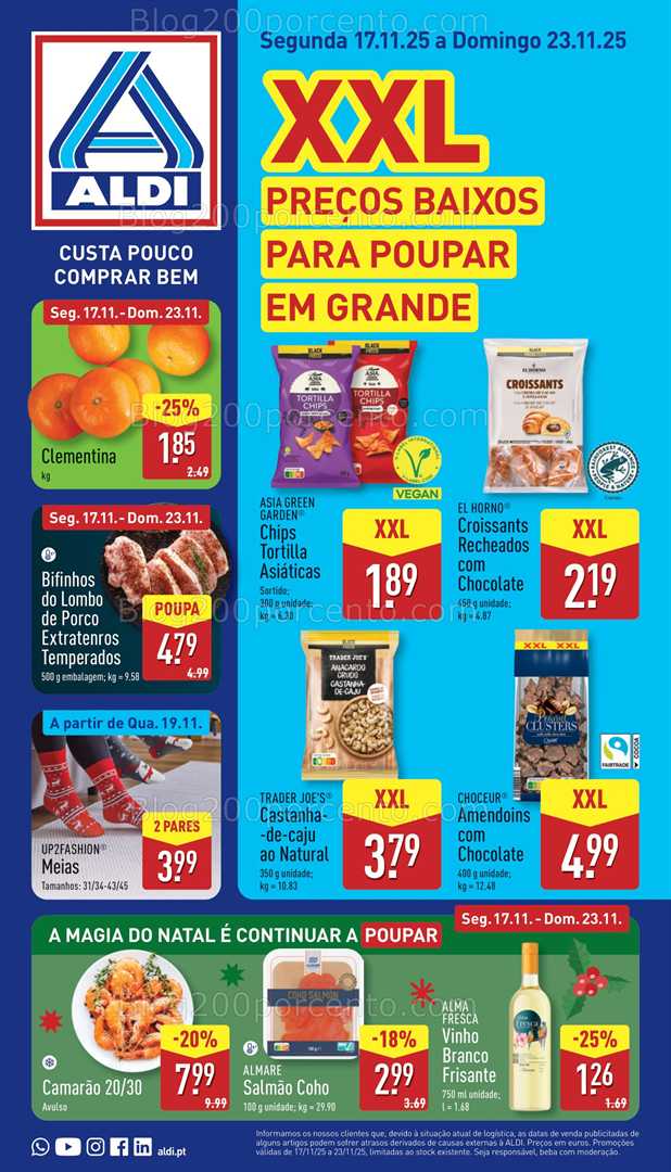 Antevisão Folheto ALDI Promoções de 17 a 23 novembro - Edição Digital