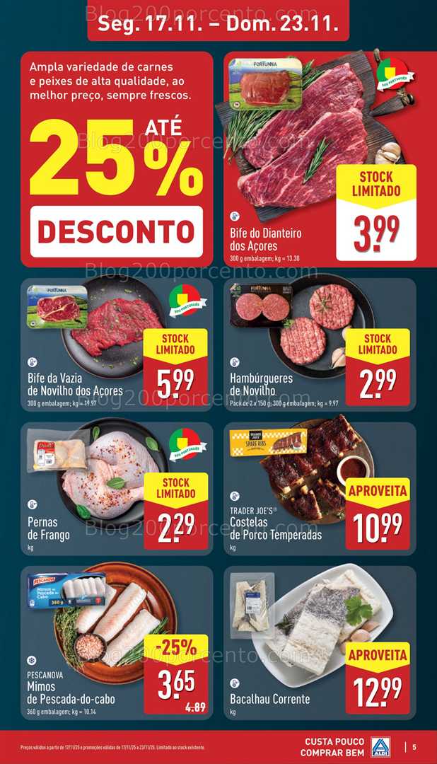 Antevisão Folheto ALDI Promoções de 17 a 23 novembro - Edição Digital