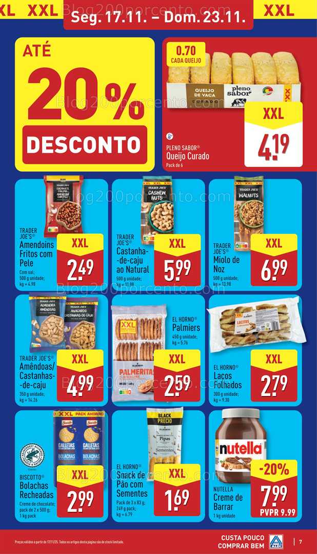Antevisão Folheto ALDI Promoções de 17 a 23 novembro - Edição Digital