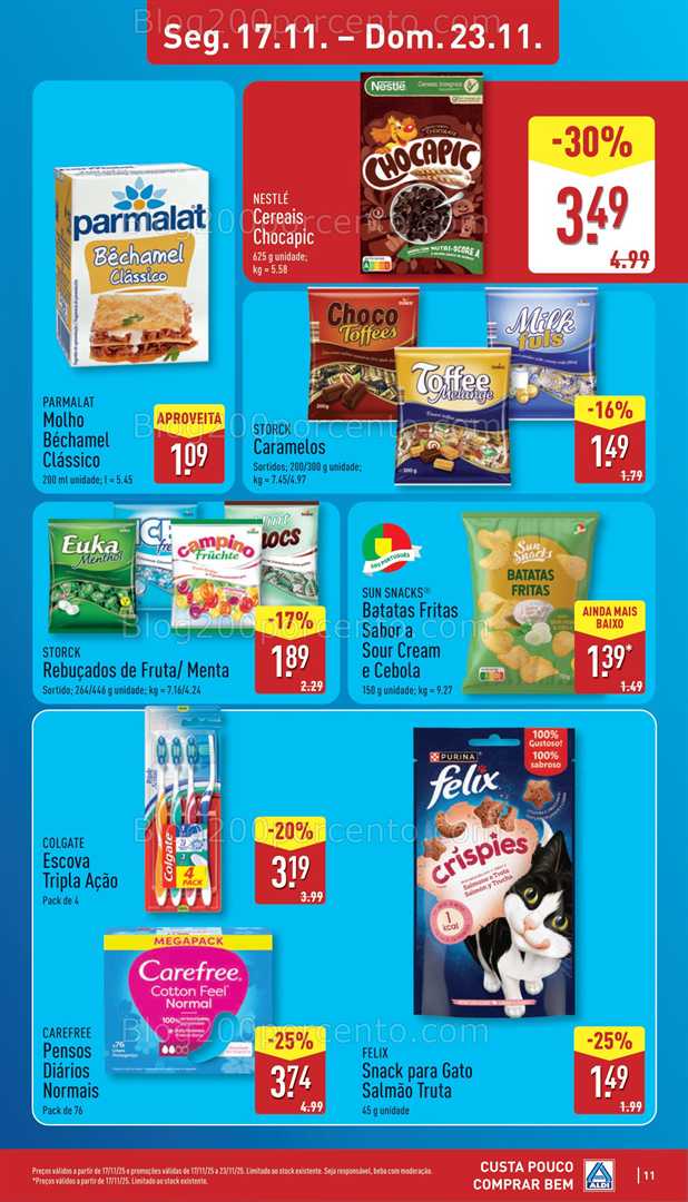 Antevisão Folheto ALDI Promoções de 17 a 23 novembro - Edição Digital
