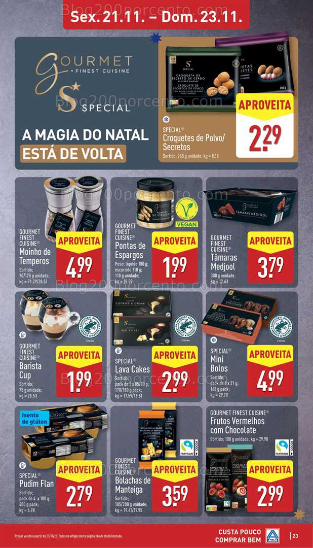 Antevisão Folheto ALDI Promoções de 17 a 23 novembro - Edição Digital