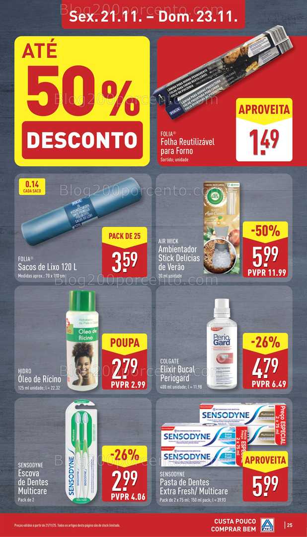 Antevisão Folheto ALDI Promoções de 17 a 23 novembro - Edição Digital