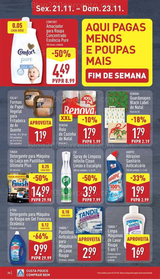 Antevisão Folheto ALDI Promoções de 17 a 23 novembro - Edição Digital