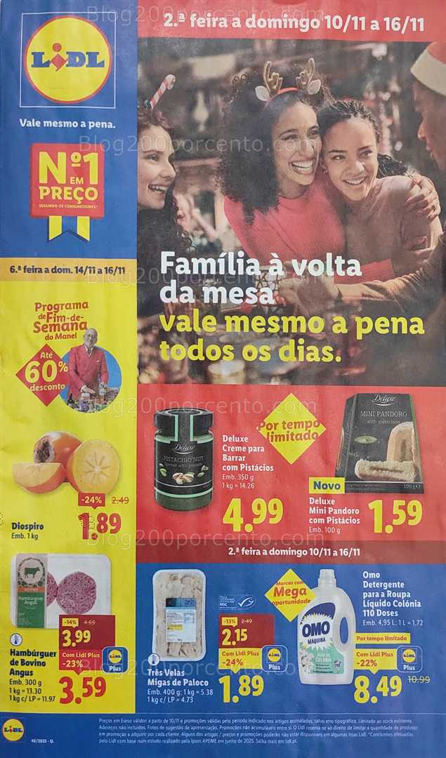 Antevisão Folheto LIDL Promoções de 10 a 16 novembro