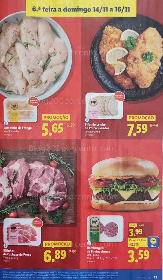 Antevisão Folheto LIDL Promoções de 10 a 16 novembro
