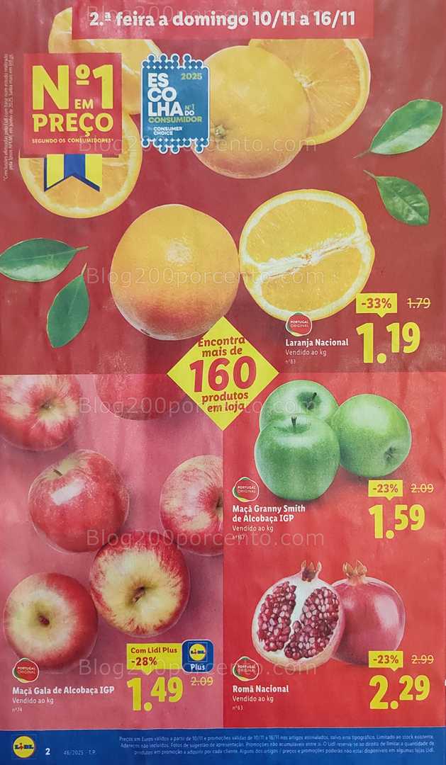 Antevisão Folheto LIDL Promoções de 10 a 16 novembro