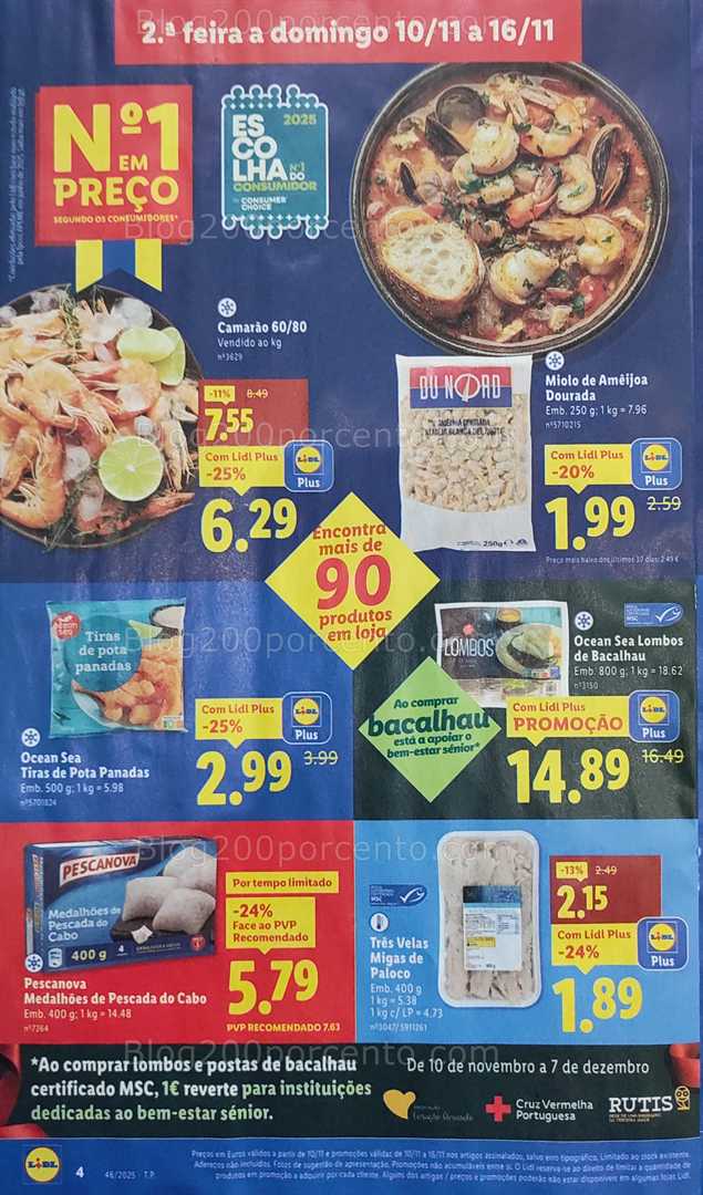 Antevisão Folheto LIDL Promoções de 10 a 16 novembro