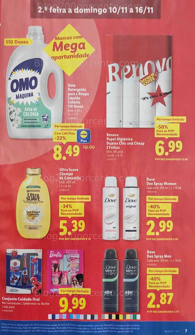 Antevisão Folheto LIDL Promoções de 10 a 16 novembro