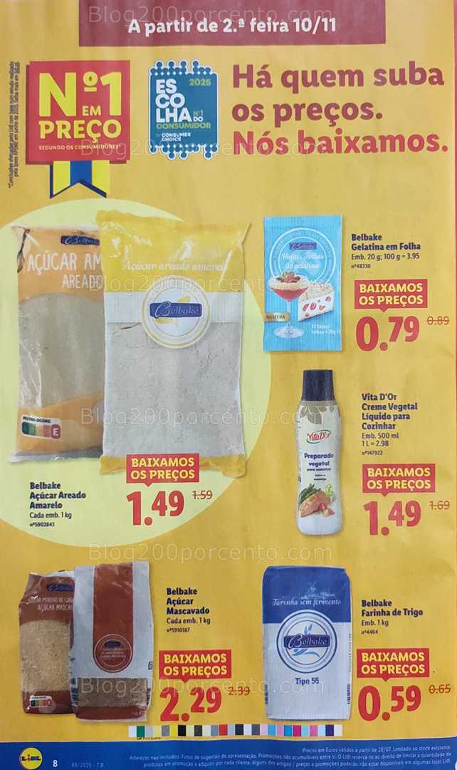 Antevisão Folheto LIDL Promoções de 10 a 16 novembro