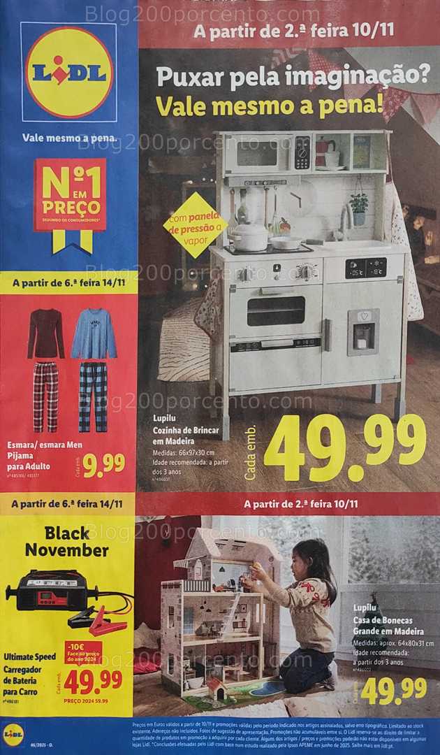Antevisão Folheto LIDL Bazar Promoções de 10 a 20 novembro